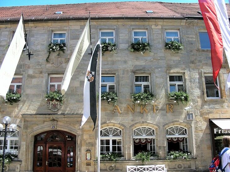 Hotel Goldener Anker Bayreuth Exterior foto